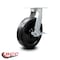 Service Caster 10 Inch Extra Heavy Duty Phenolic Wheel Swivel Caster with Brake SCC-KP92S1030-PHR-SLB - alternate 3